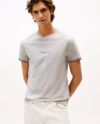 Tommy Logo Tipped Tee