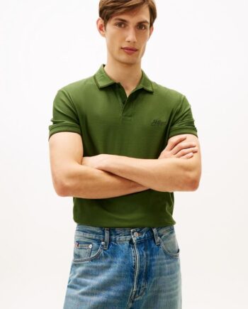Twill Embro Logo Reg Polo
