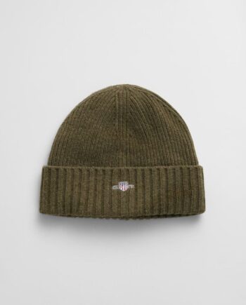 Unisex  Shield Wool Beanie