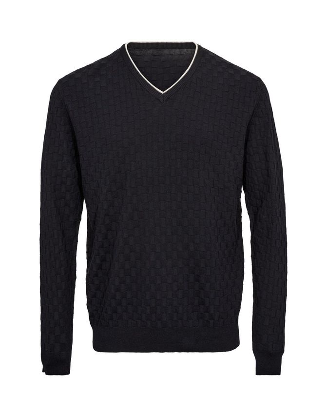 -neck Knit Regular Fit