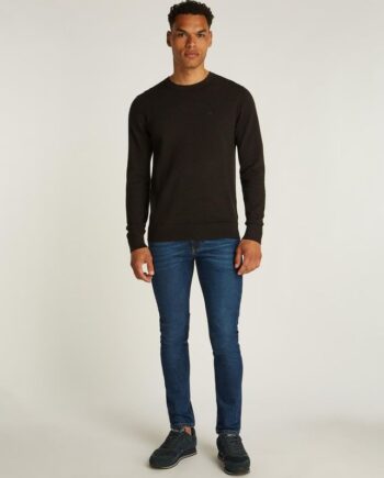 Waffle Texture Cn Sweater