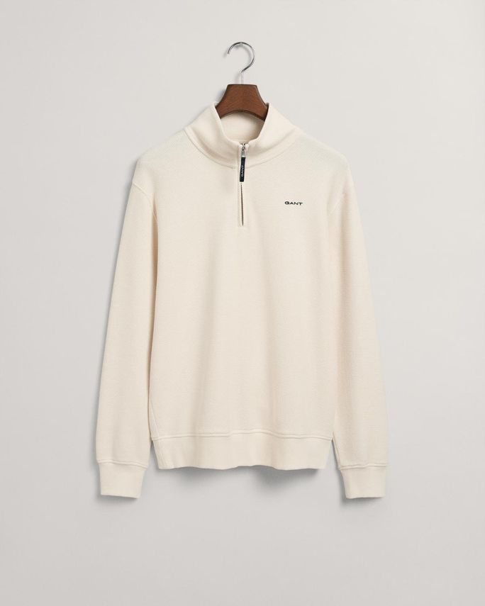 Waffle Texture Half Zip