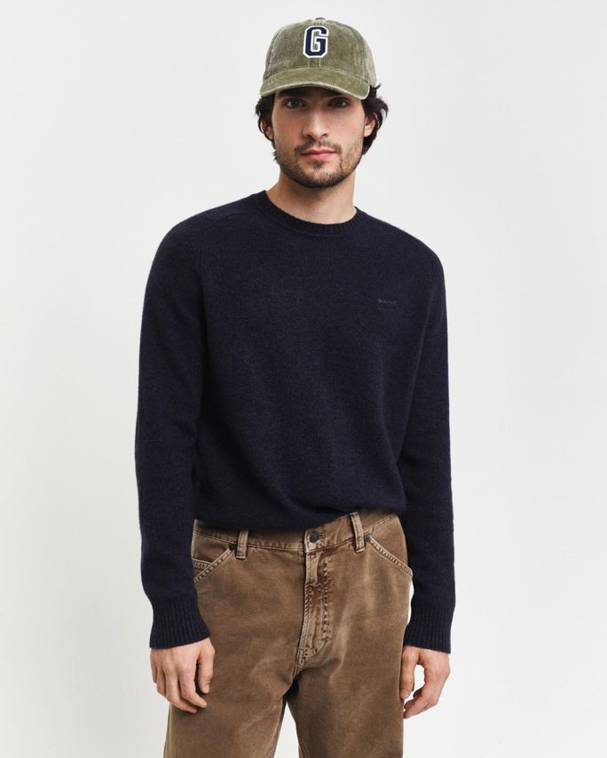 Wool Blend  -neck