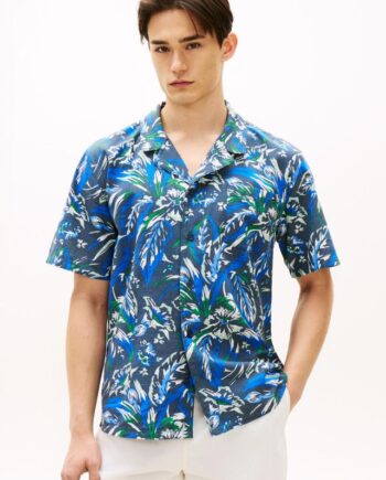 Woven Bowling Shirt Print