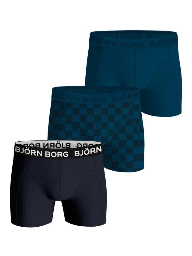 Bamboo Cotton Blend Boxer 3p Multipack