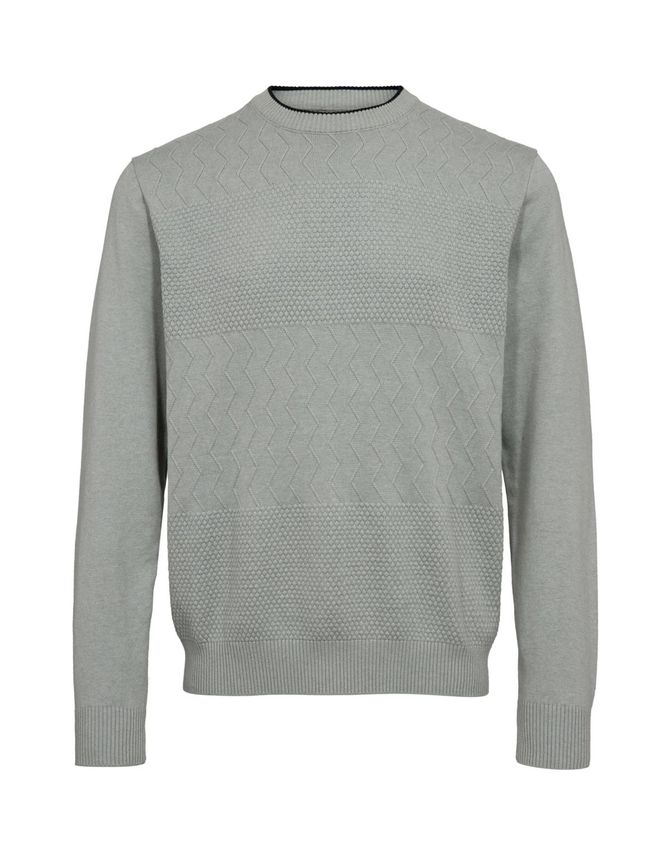 Black Blue  -neck Regular Fit