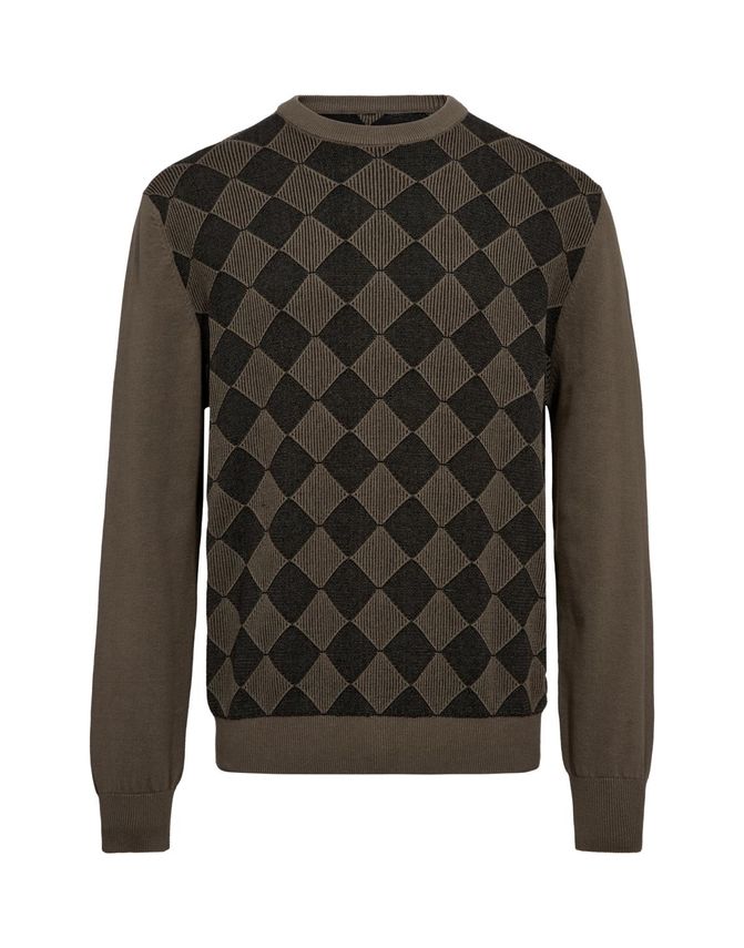 Black Blue  -neck Regular Fit