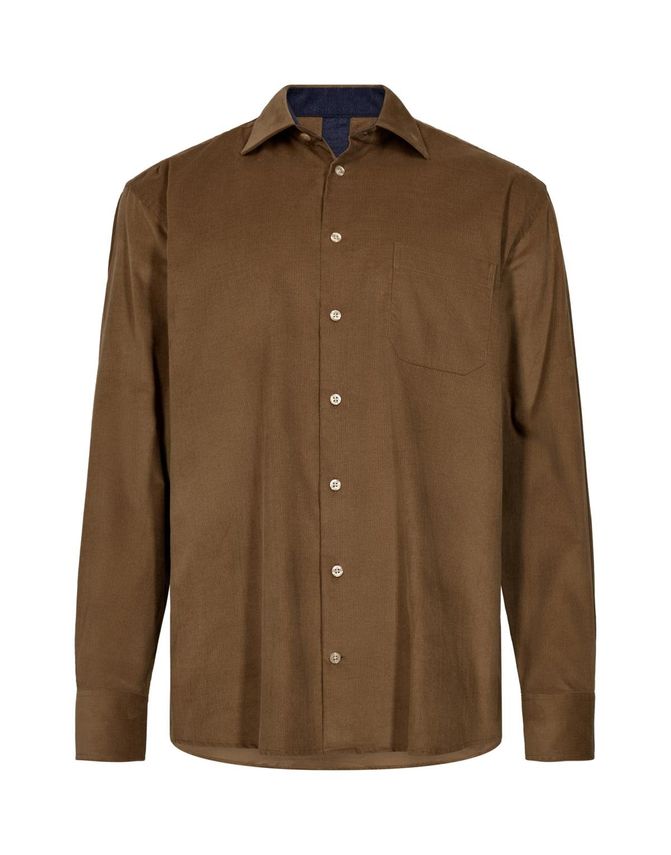 Black Blue Reg  Fit Shirt