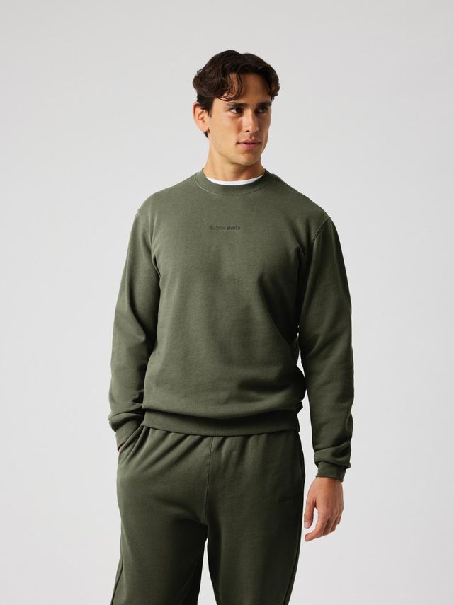 Borg Classic Sweatshirt Brushed Nickel