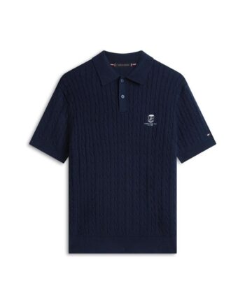 Cable Short Sleeve Polo