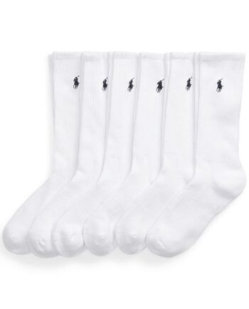 Cas Crew 6pk-crew Sock-  Pack