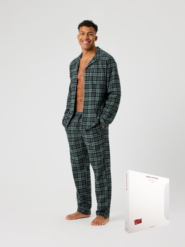 Core Flannel Pyjama Set 2p Multipack