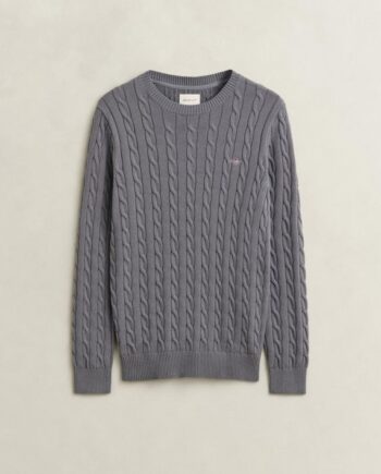 Cotton Cable  -neck