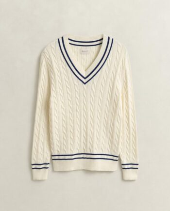 Cotton Cable  -neck