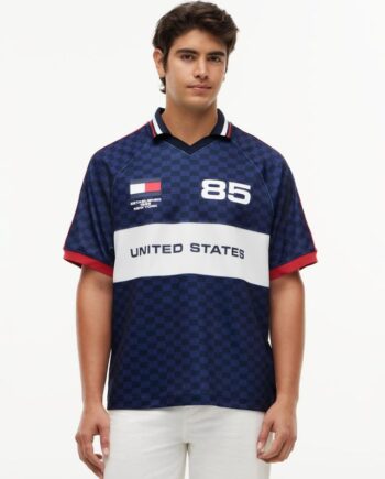 Countries Ss Pique Printed Rugby