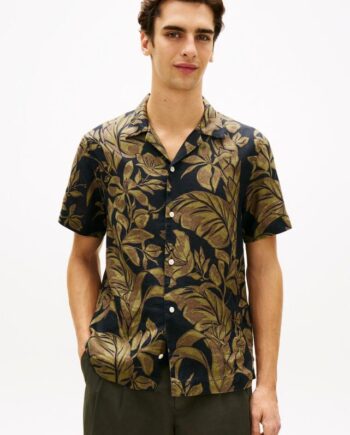 Linen Floral Aop Ss Rf