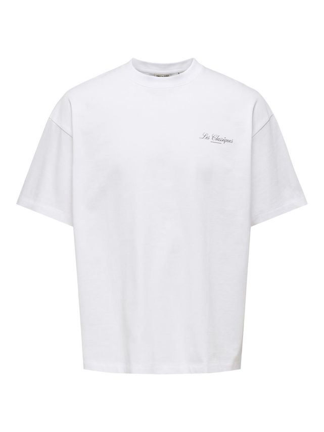 Onsles Classiques Loose Print Ss Te