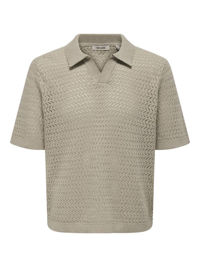 Onsnyle   Ss Split Polo Knit Cs