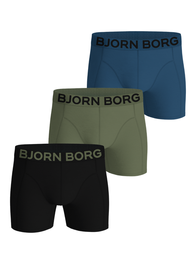 Organic Cotton Stretch Boxer 3p Multipack