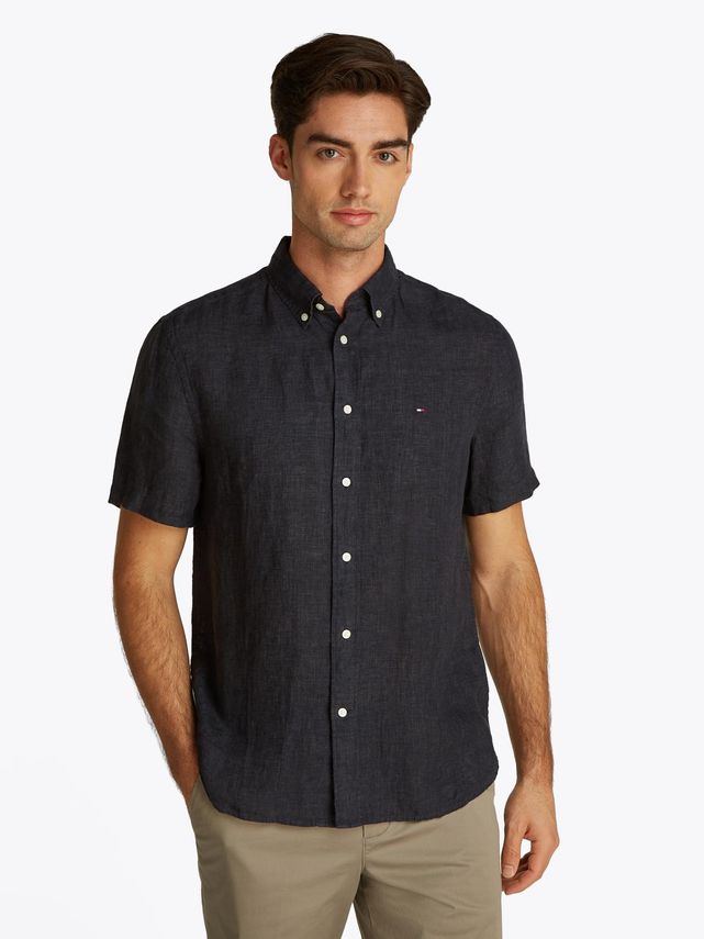 Pigment Dyed Linen Rf Shirt