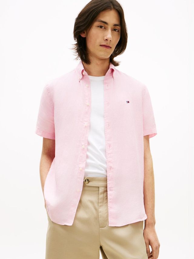 Pigment Dyed Linen Rf Shirt