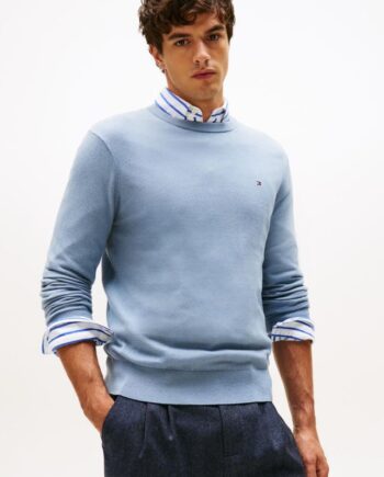 Pima Org Ctn Cashmere Crew Neck