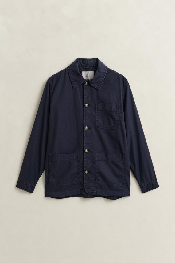 Reg Cotton Linen Overshirt
