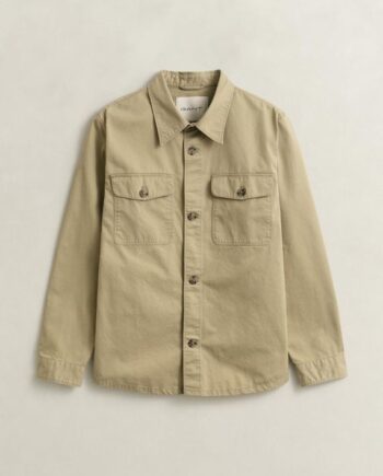 Reg Cotton Twill Overshirt