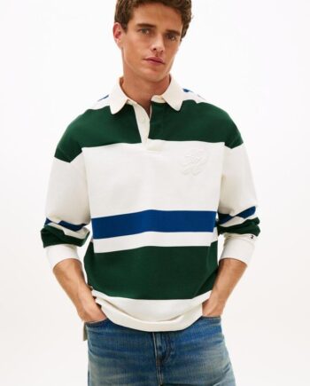 Relaxed Stripe Rugby