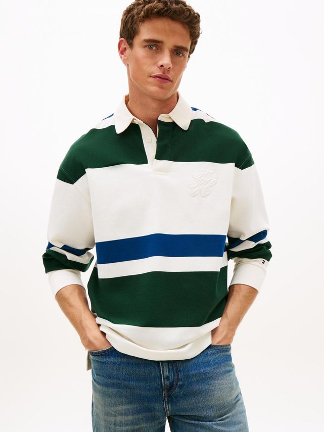 Relaxed Stripe Rugby