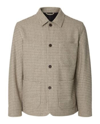 Slh-landon Wool Blend Hybrid Blazer