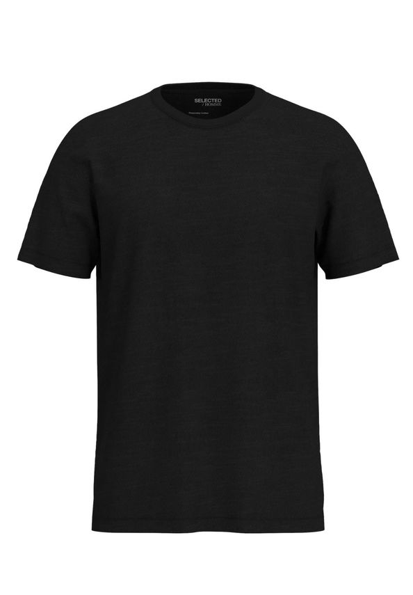 Slhaspen Slub Ss  -neck Tee Noos