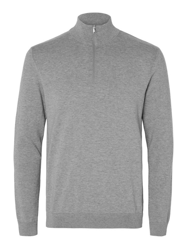 Slhberg Half Zip Cardigan   No