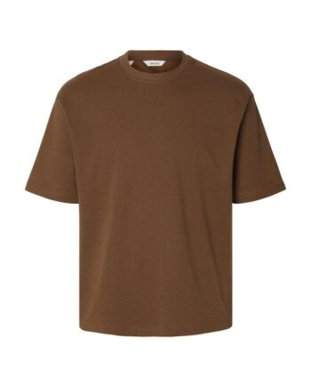 Slhlooseoscar Ss  -neck Tee Noos