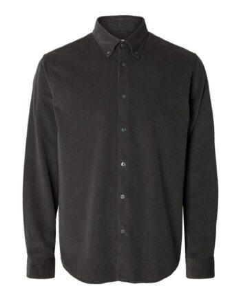 Slhregdanni Cord Bd Ls Shirt Noos