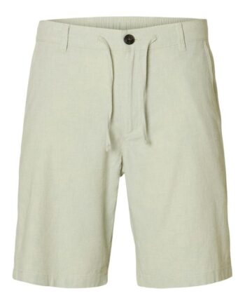 Slhregular-brody Linen Shorts Noos
