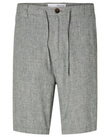 Slhregular-brody Linen Shorts Noos