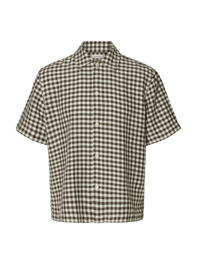 Slhrlxfinley Check Ss Shirt