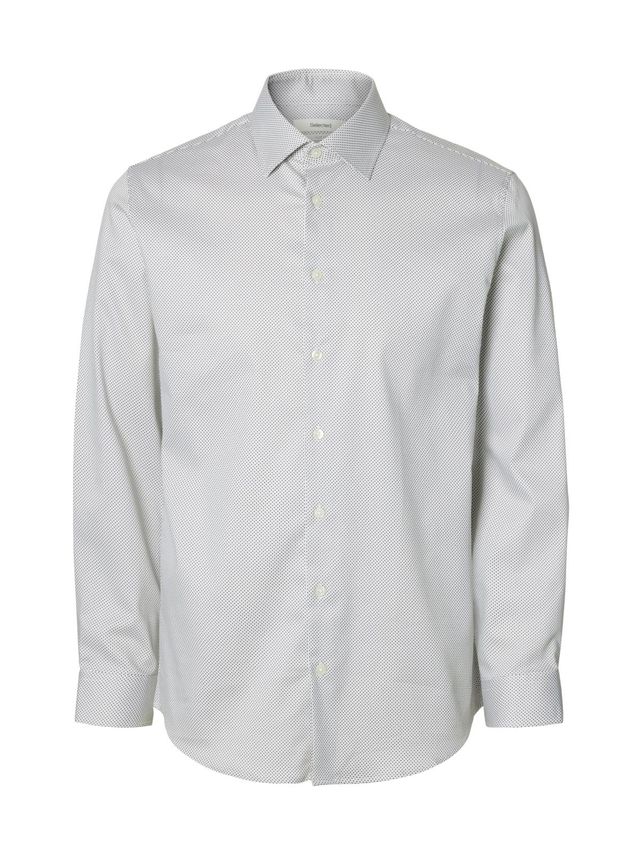 Slhslim-performance Shirt Ls Aop No