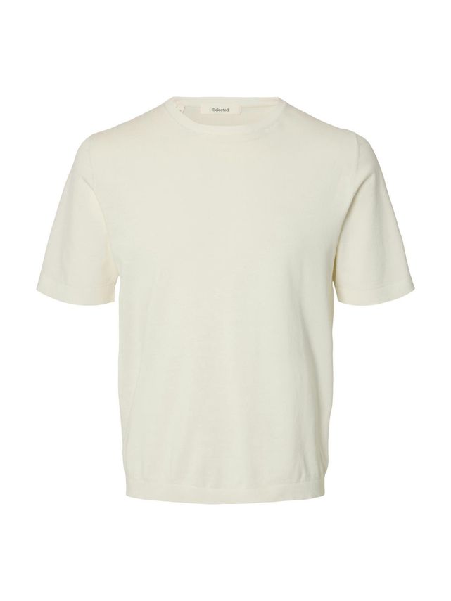 Slmtorino Ss Knit Crew Neck Noos