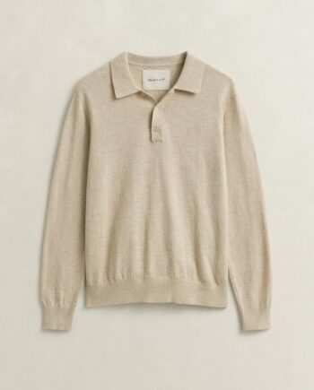 Slub Cotton Linen Polo