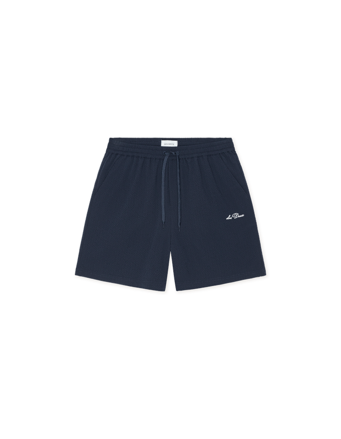 Stan Seersucker Swim Shorts