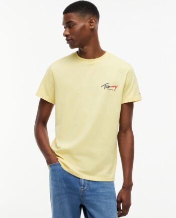 Tjm Slim Sign Chest Ss Tee Ext