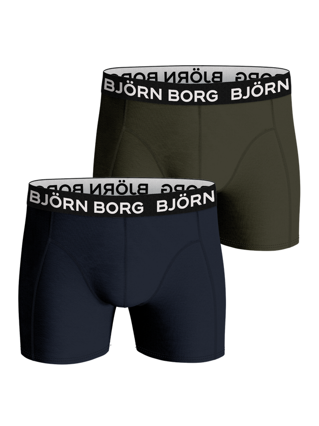Bamboo Cotton Blend Boxer 2p  Multipack