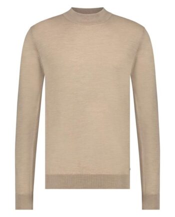 Berry Mock Neck