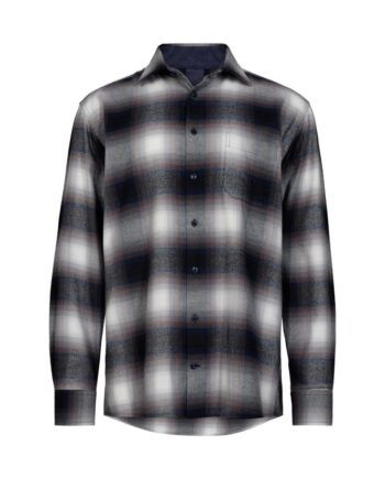 Black Blue Reg  Fit Shirt