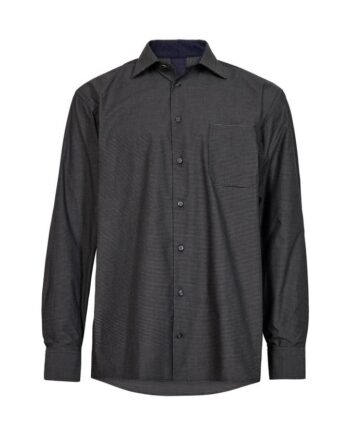 Black Blue Reg  Fit Shirt