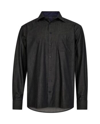 Black Blue Shirt     Reg  Fit