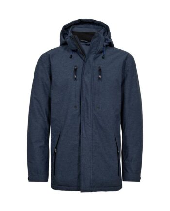 Black Blue Tech Jacket Reg  Fit