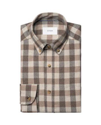 Block Check Flannel Shirt